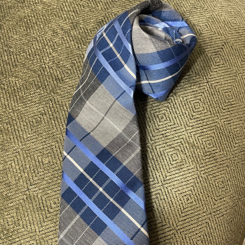 Club Room Plaid Necktie